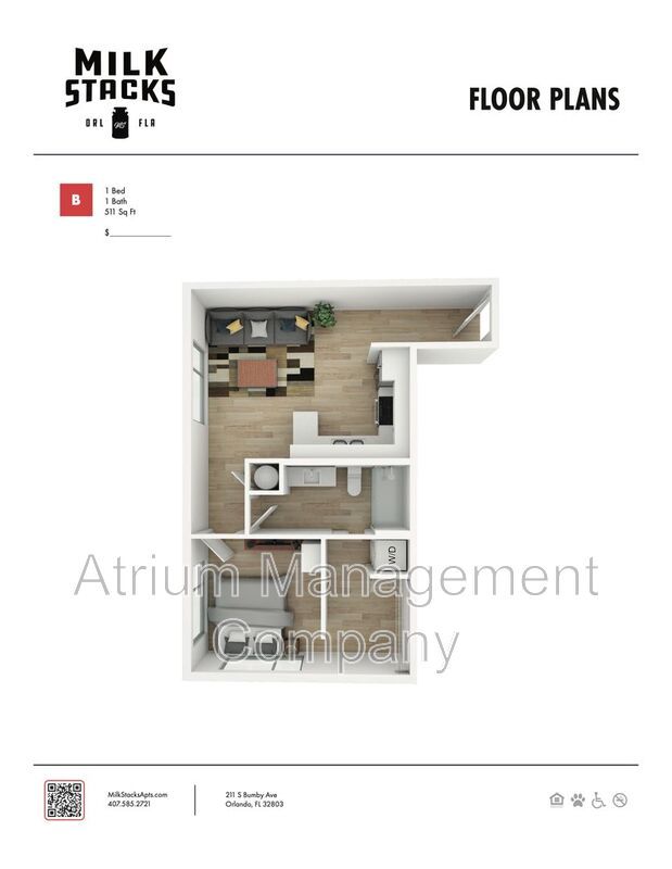 The Milk Stacks: Boutique Luxury Living in Downtown Orlando's Milk District ONE MONTH FREE!!!! property image