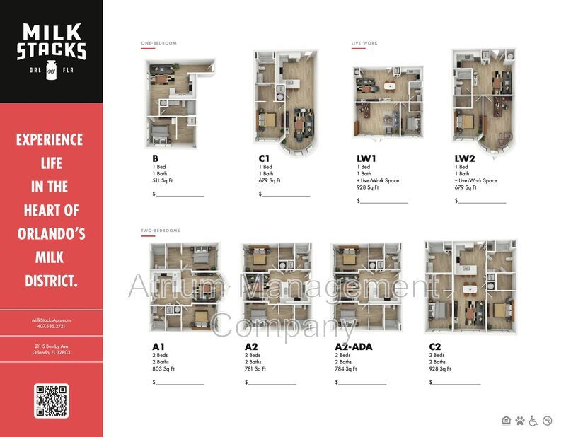 The Milk Stacks: Boutique Luxury Living in Downtown Orlando's Milk District ONE MONTH FREE!!!! property image